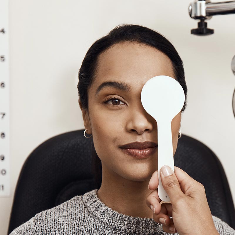 As comprehensive as eye care gets Eye Exam, Eye, Patient, Doctor, Occluder